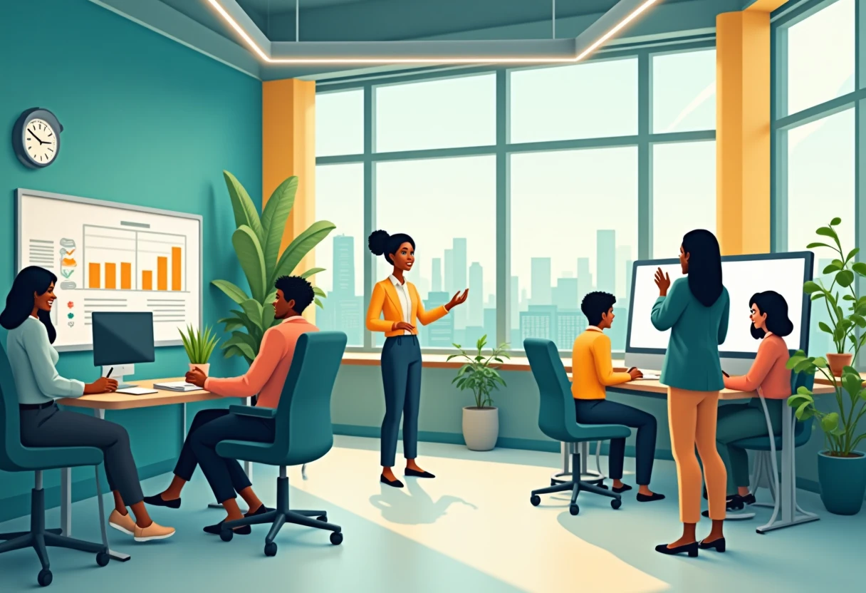 Collaborative professional environment in South Africa
