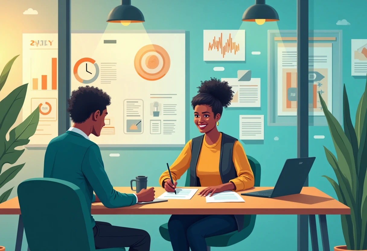 Focused administrative work environment